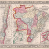 Map of Brazil, Bolivia, Paraguay, and Uruguay ; Harbor of Rio Janeiro [inset]; Harbor of Bahia [inset]; Map of Chili ; Island of Juan Fernandez [inset].