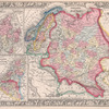 Russia in Europe, Sweden, and Norway ; Map of Denmark; Map of Holland and Belgium.