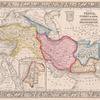 Map of Persia, Turkey in Asia, Afghanistan, Beloochistan ; Palestine, or the Holy Land [inset].