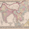 Map of Hindoostan, Farther India, China, and Tibet.