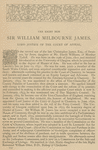 The Right Hon. Sir William Milbourne James, Lord Justice of the Court of Appeal