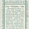 The first dirigible.