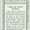 French dirigible "Ville de France".