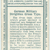 German dirigible Gross type.