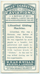 Lilienthal gliding machine.