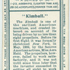"Kimball" biplane.