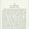 Septimus Smith, Leicester City.