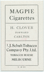 H. Clover, Forward, Carlton.