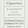 R. Corbett, Centre, Melbourne.