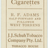 R.F. Adams, Half-Forward and Follower, West Torrens.