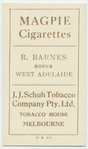 R. Barnes, Rover, West Adelaide.