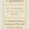 N. Barron, Forward and Rover, Sturt.