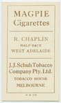 R. Chaplin, Half-Back, West Adelaide.