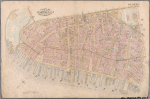 Plate 1: Bounded by Battery Park, Broadway, Chambers Street, New Chambers Street, James Slip, South Street (East River, Piers 1-32), and Battery Park.