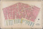 Plate 3: Bounded by William Street, N. William Street, Park Row, Chatham Square, Market Street, Market Slip, [Hudson River, Piers 15-29] South Street, and Liberty Street.]