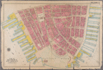 Plate 1: Bounded by Liberty Street, Maiden Lane, [East River, Piers 1-14] South Street, Battery Park, and [Hudson River, Piers 2-37] West Street.]