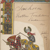 Germany. Saxony. Knights