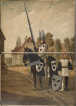 Germany. Saxony. Knights