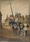Germany. Saxony. Knights