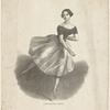 Giovannina King prima ballerina assoluta nel Teatro Valle in Roma l'autunno 1844.