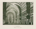 Tempio. Ballo, La morte di Ettore. Zucchi inc.  Landini, acq. [after a set design by Sanquirico]