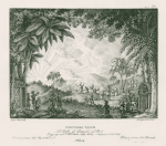 Deliziosa valle nel ballo Gli Spagnoli nel Perù, eseguita nell'I. R. Teatro alla Scala l'autunno del 1828. Lit. Rocordi. Sanquirico inv.