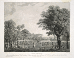 Luogo delizioso. Questa scena fu dipinta pel ballo mitologico I Titani, inventato e posto sulle scene dell'I. R. Teatro alla Scala dal Sig. Salvatore Viganò, il carnevale dell'anno 1818. A. Sanquirico inv. e dip. Carolina Lose inc.