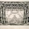 Reggia di Venere, scena eseguita pel ballo anacreontico, Pelia e Mileto, composto dal Sigr. Salvatore Taglioni, e rappresentato sulle scene dell'I. R. Teatro alla Scala. La primavera dell'anno 1827. A. Sanquirico inv e dip, C. Sanquirico inc.