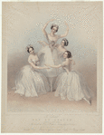 The celebrated Pas de quatre composed by Jules Perrot, as danced at Her Majesty's Theatre, July 12th 1845, by the four eminent danseuses, Carlotta Grisi, Marie Taglioni, Lucile Grahn  Fanny Cerrito.