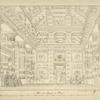 Sala nella reggia di Memfi. Questa scena fu eseguita pel ballo tragico, Psammi, inventato da Salvatore Viganò l'autunno dell'anno 1817 per il I. R. Teatro alla Scala in Milano. Alessandro Sanquirico invente e dipinto in Milano.