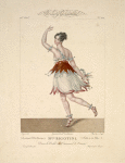 Mlle. Bigotini rôle de la folie dans le balet du Carnaval de Venise