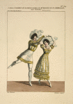 Costumes D'Albert rôle du Prince Ramir, et de Mlle. Bigotini, rôle de Cendrillon, dans Cendrillon, ballet pantomime.