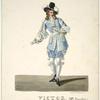 Victor (Mlle Bigottini) dans Les pages du duc de Vendôme, ballet pantomime en 1 acte.