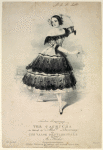 The cachucha as danced by Madlle. Duvernay, with Une valse sentimentale by A. Flèche.