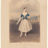 Marie Taglioni [facsimile signature] in the dance of the mazurka, in the ballet of La gitana.