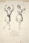 All'egregio merito dei conjugi Maglietti. Primi ballerini danzante nel nobil Teatro di Apollo in Roma nel carnevale del 1838, in segno di stima D. C.