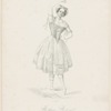 Melina Marmet prima ballerina nel Teatro de Apollo in Roma nel carnevale 1851