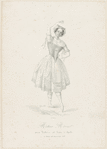 Melina Marmet prima ballerina nel Teatro de Apollo in Roma nel carnevale 1851