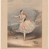 Flora Fabbri (fac. sig.) as Mazourka in the ballet of The devil to pay. M. W. Child delt. J. Brandard. Printed by M.  N. Hanhart.