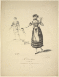 Mlle Louise Pierson dans le rôle d'Ida, du ballet de La laitière suisse (Th. de la Porte St. Martin).