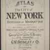 Atlas of the City of New York, Borough of Manhattan, Volume Four, 110th Street to 145th Street 