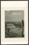 East River taken from #60 Wall Tower showing Brooklyn Bridge and Manhattan Bridge.