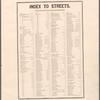 Index to Streets. Adams Street - Woodruff Avenue (Clarkson Avenue.)