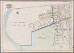Double Page Plate No. 23: [Bounded by (U.S. Government Reservation) Fort Hamilton Avenue, 86th Street, Bay 2nd Street, Benson Avenue, Delaplaine Street, Atlantic Avenue, (Dyker Beach Park) Seventh Avenue, 170th Street, Battery Avenue, Cropsey Avenue, Dahgreen Place and (Atlantic Avenue) 92nd Street.]