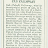 Cab Calloway