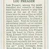 Lou Preager