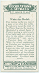 Waterloo medal.