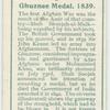 Ghuznee medal, 1839.