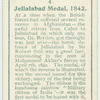 Jellalbad medal, 1842.