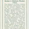 Kelat-I-Ghilzie medal, 1842.